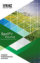 Prospekt Titelseite Prospekt SpriPV Home